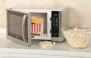Haier HMC935SESS Stainless Steel Countertop Microwave Oven, 900-watt N7