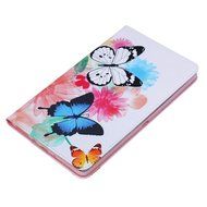 Galaxy Tab 4 10.1 Case, High Quality PU Leather Wallet Case [Card Slots] Damage Resistance and Kickstand Feature... N386