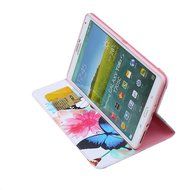 Galaxy Tab 4 10.1 Case, High Quality PU Leather Wallet Case [Card Slots] Damage Resistance and Kickstand Feature... N387