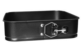 0.4mm Set Of 3 Spring Form Non-stick Square Cake Tins N2