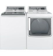 GE GTD86GSSJWS 7.8 Cu. Ft. White Gas Dryer - Energy Star N4