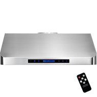 Golden Vantage 36" Under Cabinet Stainless Steel Range Hood Vent with Remote N3
