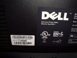 Dell 5100CN Laser Printer W/Toners, NetWork &amp; Prints N3