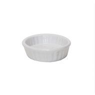 Tuxton Home Duratux Porcelain White Souffl&eacute; 10 oz - Set of 4; Restaurant Grade Nonporous Virtrified China; Thermal... N4