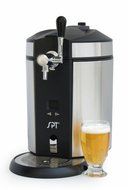 SPT BD-0538 Mini Kegerator &amp; Dispenser, Stainless Steel