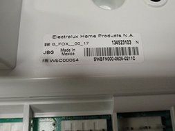 134523103 Main Electronic Control Frigidaire Front Load Washing Machine N5