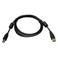 TRIPP LITE 3FT A/B M/M USB2.0 GOLD DEVICE CABL FERRITE CHOKES / U023-003 /