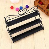 Oligex(TM) Hot Sale Useful 3 Tier Metal Heart Nail Polish Display Wall Rack Organizer Stand Holder 3 Colors Available N3