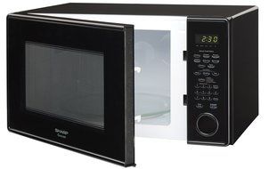 Sharp Countertop Microwave Oven ZR451ZS 1.3 cu. ft. 1000W Stainless Steel with Sensor Cooking N7