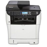Ricoh Aficio SP 3500SF Laser Multifunction Printer - Monochrome - Plain Paper Print - Desktop - Copier/Fax/Printer...