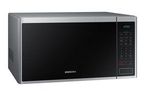 Samsung MS11K3000AS 1.1 cu. ft. Countertop Microwave with Ceramic Enamel Interior, Silver N4