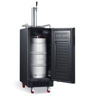 EdgeStar 15" Built-In Black Stainless Steel Kegerator N2