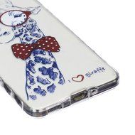 J7 Case, Firefish Colorful Pattern TPU Durable Soft TPU Back [Soft-Flex] [Shock Absorption Technology] Case for... N195