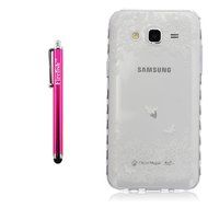 J7 Case, Firefish Colorful Pattern TPU Durable Soft TPU Back [Soft-Flex] [Shock Absorption Technology] Case for... N196