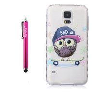 J7 Case, Firefish Colorful Pattern TPU Durable Soft TPU Back [Soft-Flex] [Shock Absorption Technology] Case for... N198