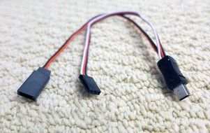 RioRand Hero 3 USB to AV Video Output &amp; 5V DC Power BEC input Cable FPV USA Seller