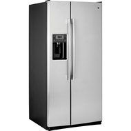 GE GSS23HSHSS 33" Side-By-Side Refrigerator with 22.5 cu. ft. Capacity in Stainless Steel N2