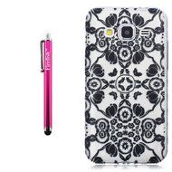 J7 Case, Firefish Colorful Pattern TPU Durable Soft TPU Back [Soft-Flex] [Shock Absorption Technology] Case for... N215