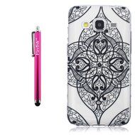 J7 Case, Firefish Colorful Pattern TPU Durable Soft TPU Back [Soft-Flex] [Shock Absorption Technology] Case for... N219