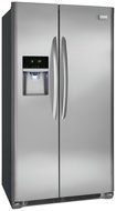 Frigidaire FGHC2355PF Gallery 22.6 Cu. Ft. Stainless Steel Counter Depth Side-By-Side Refrigerator - Energy Star &hellip; N2
