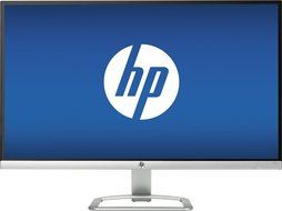 HP - 27&quot; IPS LED HD Monitor - Natural silver