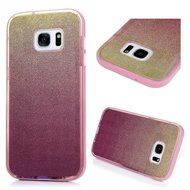 Badalink Galaxy S7 Edge Case 3 in 1 Shockproof Drop Protection Soft TPU Protective Inner Bumper + PC Frame with... N34
