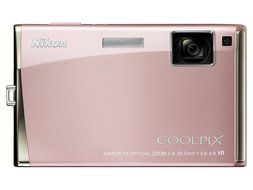 Nikon Coolpix S60 10MP Digital Camera with 5x Optical Vibration Reduction (VR) Zoom (Champagne Pink) N3
