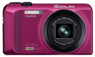 Casio Exilim EX-ZR200 High Speed 16 MP, 12x Optical Zoom Compact Digital Camera (Red) N2