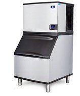 Manitowoc ID-0452A_B-570 420 Lb Air Cooled-Full Cube Ice Machine w/ Storage Bin