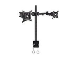 Siig Articulating Dual Monitor Desk Mount - Mounting Kit ( Desk Clamp Mount, Mounting Pole...