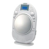 SPECTRA MERCHANDISING AM/FM Stereo Shower Radio/CD with Mirror / JEN-JCR-525 /