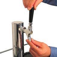 Edgestar Ultra Low Temp Home Brew Kegerator with Keg - Black N6