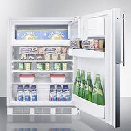 Summit BI540 Built-in Undercounter Refrigerator-freezer for General Purpose Use, with Dual Evaporator Cooling,... N4