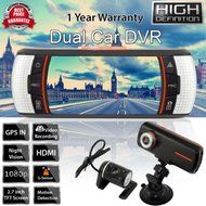 DDLBiz(TM) 2.7 Dual Lens Car Vehicle 1080P HD Dash Camera DVR Cam Night Vision Recorder N3