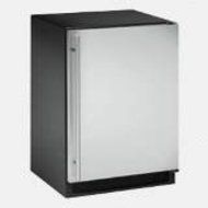 U-Line CO2175FS-00 2000 Series 24" Built-in Combo Ice Maker/Refrigerator in Stainless with Right