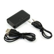 VORCOOL Wireless Bluetooth 3.0 Audio Music Receiver Adapter for 3.5mm Stereo Speaker (Black) N4