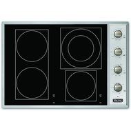 Viking VECU1064BSB - Stainless Steel/Black Glass 30"Electric Radiant Cooktop - VECU (30"wide, four radiant elements)
