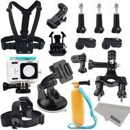 Xiaomi Yi Action Camera Accessories Kit: Kupton Xiaoyi Waterproof Housing Case + Head Strap Mount + Chest Harness... N2