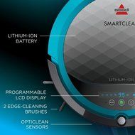 Bissell 1605 Smartclean Robotic Vacuum Cleaning Robot, Brush, Lithium Ion (Complete Set) w/ Bonus: Premium Microfiber... N3
