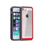 iPhone 6 6S TPU Case,TYoung(TM) 2 in 1 Set Soft TPU Flexible Silicone Frame + Transparent Clear Hard PC Back [... N63