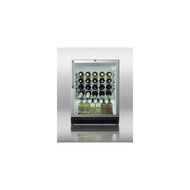 Summit SPRF26M 22" Portable Freezer / Refrigerator with Hammered Aluminum Interior Digital Thermostat Chrome Lock... N3