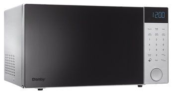 Danby 1.2 cu.ft. Nouveau Wave Microwave Oven, 1200 Watts, Brushed Silver N4