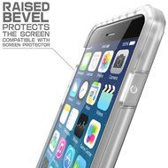 iPhone 6 6S TPU Case,TYoung(TM) 2 in 1 Set Soft TPU Flexible Silicone Frame + Transparent Clear Hard PC Back [... N70