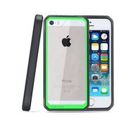 iPhone 6 6S TPU Case,TYoung(TM) 2 in 1 Set Soft TPU Flexible Silicone Frame + Transparent Clear Hard PC Back [... N71