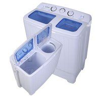 Giantex Portable Mini Compact Twin Tub 11lb Washing Machine Washer Spin Dryer N2