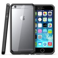 iPhone 6 6S TPU Case,TYoung(TM) 2 in 1 Set Soft TPU Flexible Silicone Frame + Transparent Clear Hard PC Back [... N73