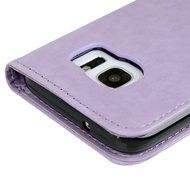 S7 Case,Samsung Galaxy S7 Case - Mavis's Diary 3D Handmade Wallet Bling Crystal Diamonds Butterfly Embossed Flowers... N15
