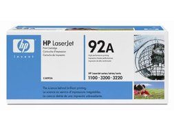 Hewlett Packard (HP) 92A OEM Laserjet: Black HPC4092A