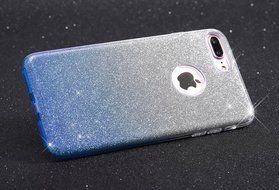 iPhone 7 2016 Bling Case,IKASEFU Creative 3 Layer Glitter Skin+Tpu+PC Glorious Silicone Bumper Case Cover for... N58