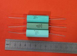 Capacitor PETP K73-11 160V 3.3uF USSR 10 pcs